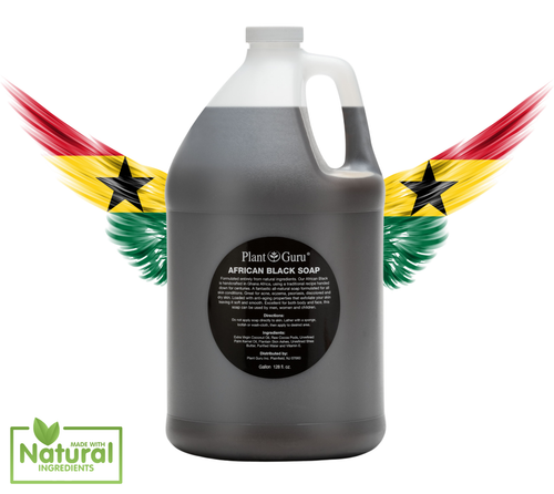 SCENTED African Black Soap Liquid Raw 100% Pure Organic Natural Body Face Wash - Picture 19 of 24