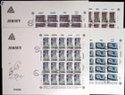 @ JERSEY 1982 - 4 FDC - CEPT - MAPS