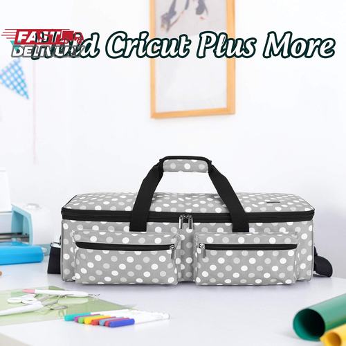 LUXJA Carrying Bag Compatible with Cricut Explore Air and Maker, Tote Bag Compat - Picture 8 of 12