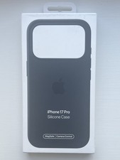Genuine iPhone 17 Pro Silicone Case  - Black