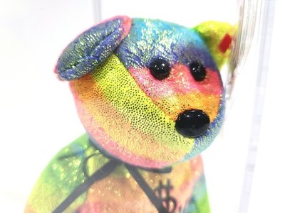 Ty Beanie Baby Babies Rare Billionaire #17 Bear Signed TBB