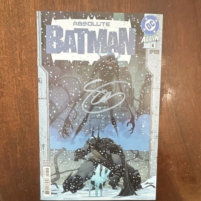 DC Comics Absolute Batman #8 Nick Dragotta Signed Scott Snyder 