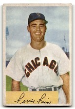 1954 Bowman #214 Ferris Fain