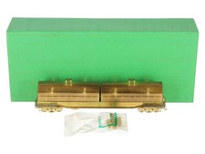 Overland OMI-1389 Brass HO Scale Evans Steel Coil Car EX/Box