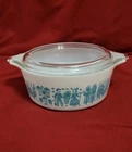 Vintage Pyrex Amish Butterprint Bowl 472 1-1/2 PT & Pyrex 470-C