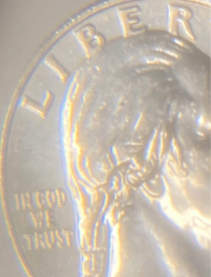 2023 D Jovita Idar Quarter Error Coin Mint 'In Cod We Trust' Rare Coin - Image 2 of 3