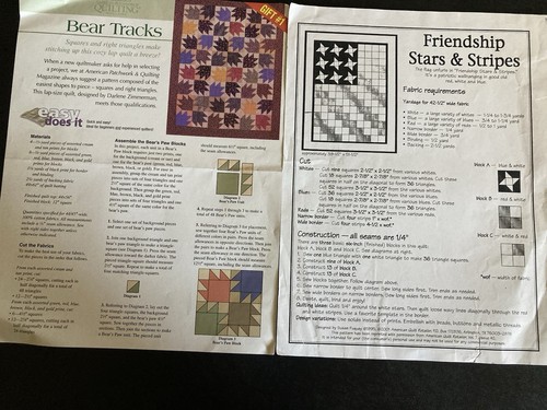 Lot of 7 Vintage Misc Crafting Magazines/Leaflets - Picture 3 of 3