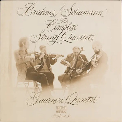 LP-BOX Brahms, Schumann The Complete String Quartets HARDCOVER BOX + BOOKLET