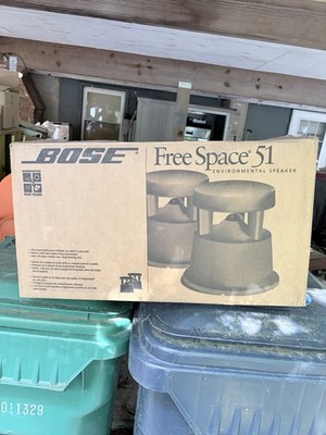 Bose Free Space 51 Outdoor Environmental Speakers, Open Box, Never Used