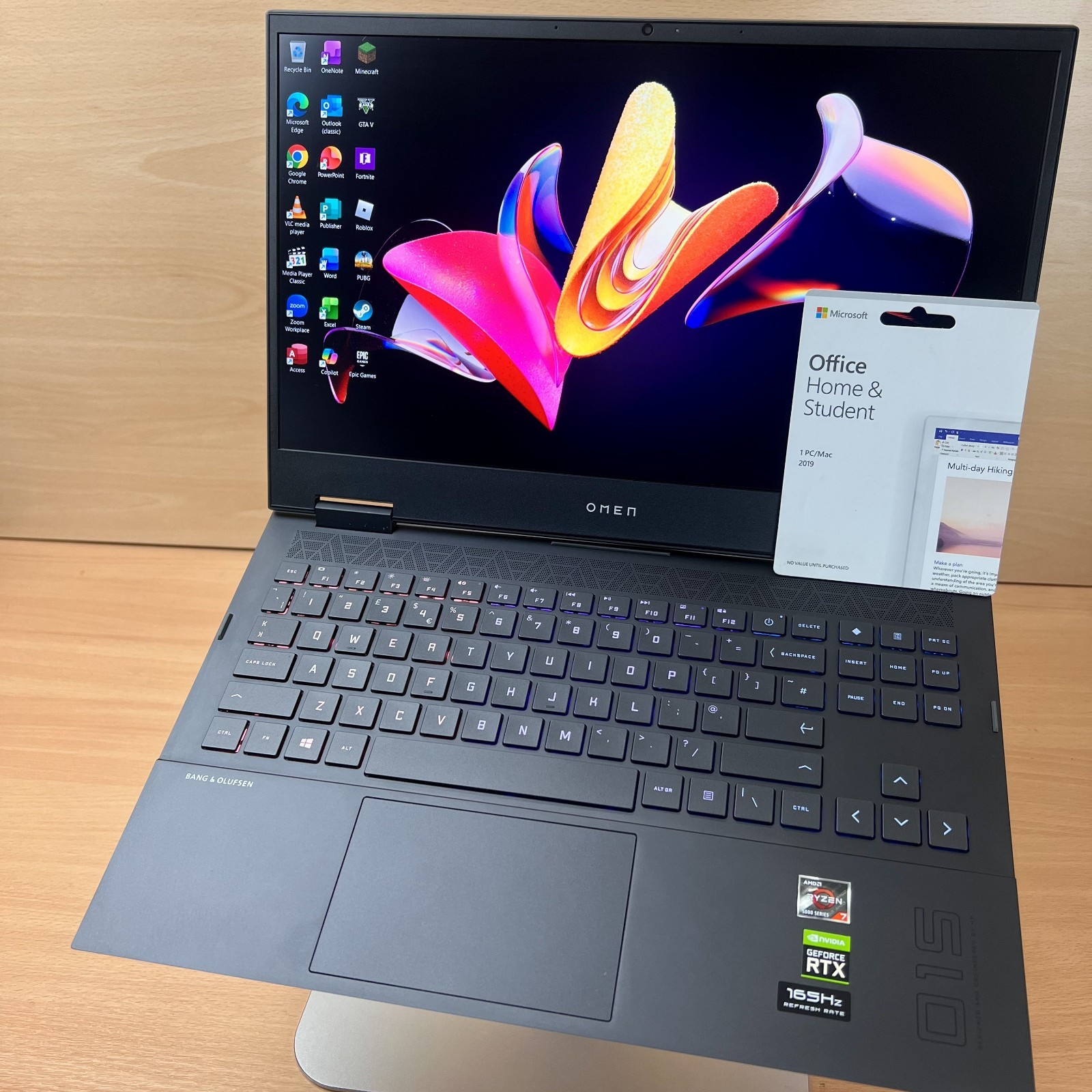 HP OMEN 165Hz FPS FAST RYZEN 7 NVIDIA GPU 16GB RAM Gaming Laptop 1TB SSD 15.6"