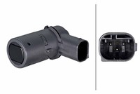 Hella 6PX 358 269-491 Sensor, Einparkhilfe Hinten Links Rechts