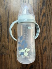 NUK Nature Learner Cup 10oz 9 Month BPA Free Baby Toddler Spill Proof Sippy Cup