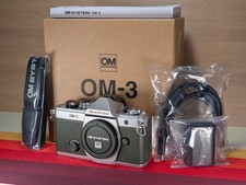 OM SYSTEM OM-3 Silver Mirrorless Digital Camera Body - Low Shutter Count 2082