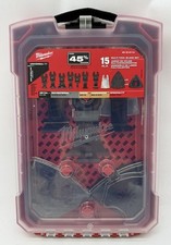 Milwaukee 15 pc Universal OPEN-LOK Oscillating Multi-Tool Blade Kit 49-10-9114