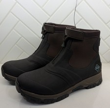 The Original MUCK BOOT Company Men's Size 11 BROWN APEX MID ZIP Ankle NEW SNOW