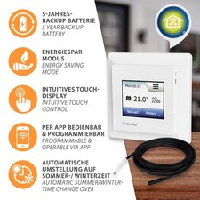 Thermostat WiFi Touchscreen Fussbodenheizung ...