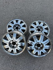 Set Of 4 Used 16 Aluminum Alloy Rims Fits 21565r16 Tires