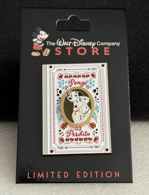 DEC The Walt Disney Company 101 Dalmatians Pongo Romantic Novel LE 300 Pin