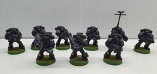 Warhammer Miniature Figure 40k Space Marines Intercessors Dark Squad Painted