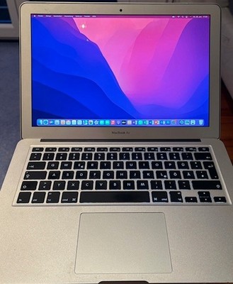 Macbook air 13 zoll 2015; 8GB, Core i7, 2,2 GHz 