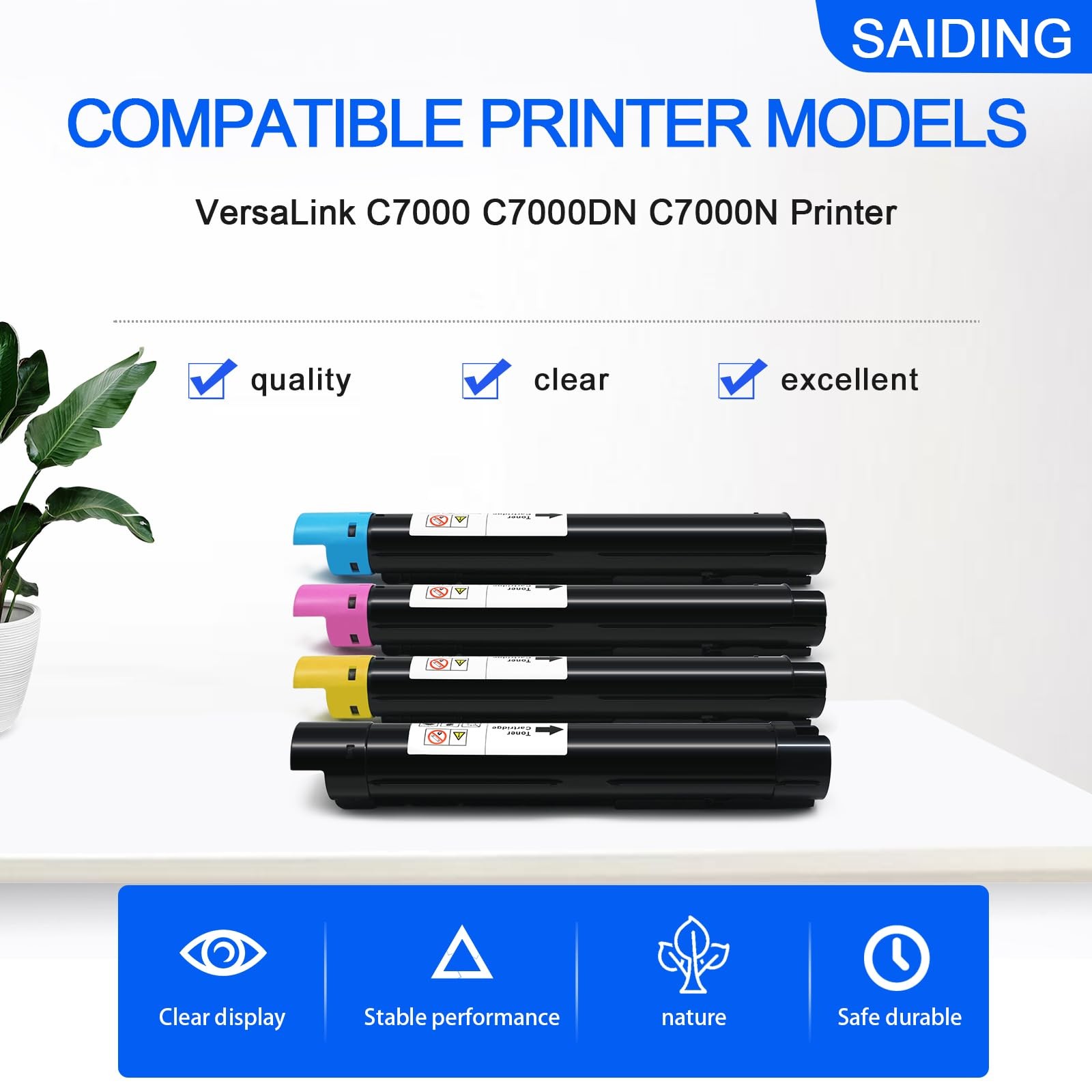 C7000 Toner Cartridge 106R03757 106R03758 106R03759 106R03760 for Xerox Versa...