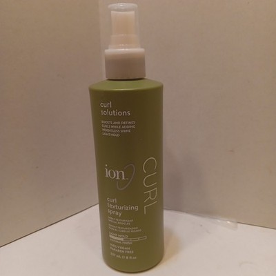 Ion Curl Texturizing Spray 8 Fl Oz Adds Shine And Lift To Curls Vegan 1 Pack
