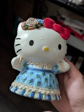      Hello Kitty Spring Picnic Floral Blue Dress