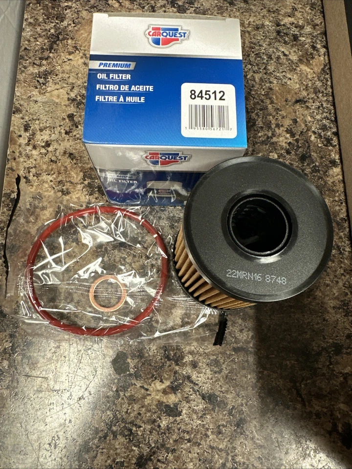 CARQUEST 84512/Wix 57512 Premium Oil Filter 00-16 PEUGEOT see description* - Image 2 of 3