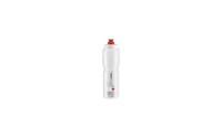 Elite Jet Fahrradflasche Clear/Rot 950 Ml