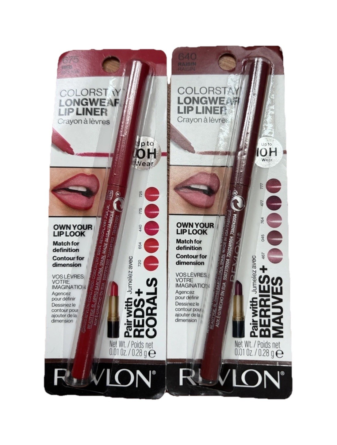 Raisin 640 Red 675 Smudge Proof