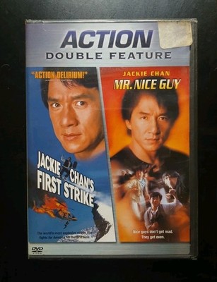 First Strike 1996/Mr. Nice Guy 1997 DVD Jackie Chan Double Feature NEW SEALED