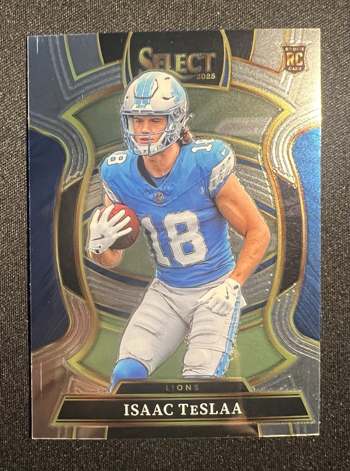 2025 Panini Select - Concourse Isaac Teslaa #70 Silver Prizm (RC)