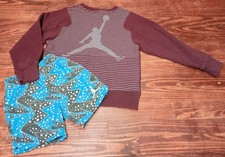 Youth Boys Jordan Outfit Sweatshirt Shorts 305 