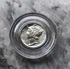1942 Silver Mercury Dime In Brilliant Uncirculated Condition