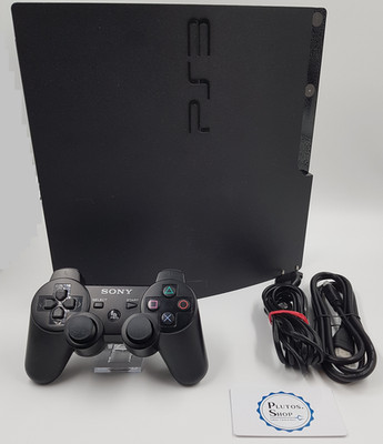 Sony Playstation PS3 Slim Konsole Schwarz Rebug 2.60 Mod - CECH-2504A 160GB