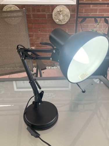 Dunelm Black Angle Poise Desk Table Lamp D2039 LE7 1AD - Picture 2 of 14