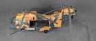 GI Joe Night Attack Chopper NAC Helicopter - 1986 Tomahawk Mold - Desert Camo