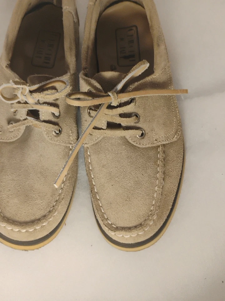 Mocasines Churchill Square de cuero de gamuza tostada para hombre talla 8 Foto 4 de 4