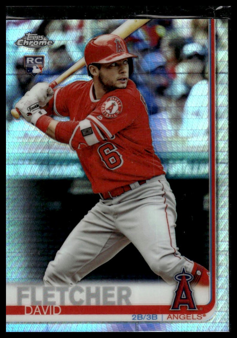 2019 Topps Chrome #181 David Fletcher X-Fractor