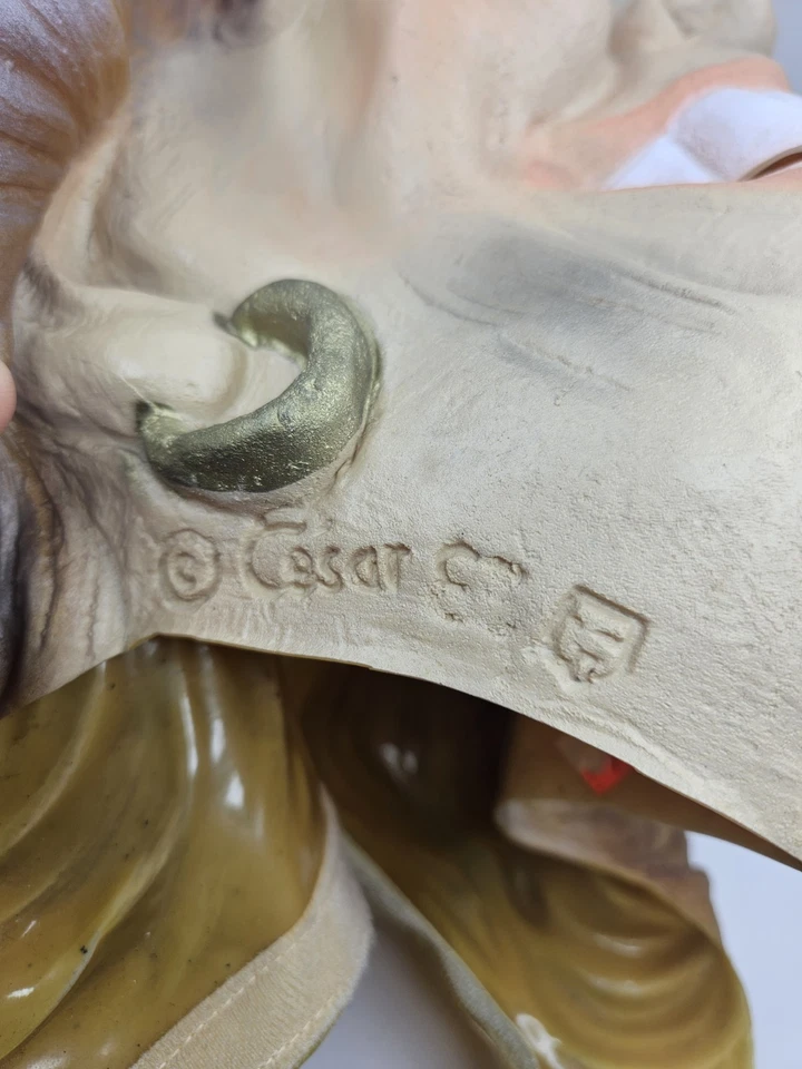 Vintage Cesar Mask 1986 Nancy, Reagan Halloween Mask - Image 4 of 4