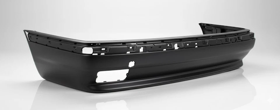 Cubierta de parachoques trasero imprimada BM1100111 BMW 740i 740iL 750iL 1995-2001 Foto 2 de 2