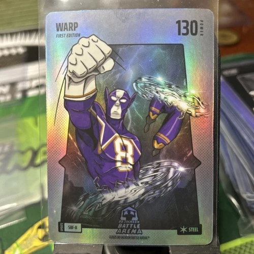 Bo Jackson Battle Arena WARP Alpha Update Silver Battlefoil SBF-8