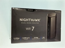 Netgear Nighthawk Dual Band Router WiFi 7 6.5 Gbps RS200 Wi-fi