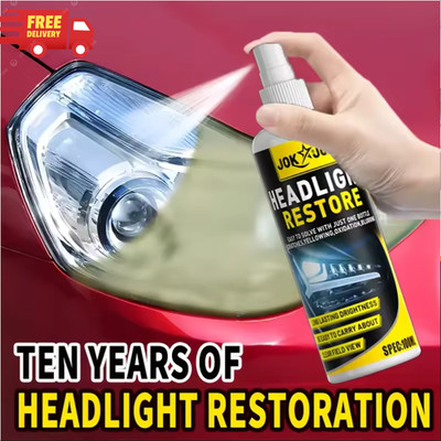 Car Headlight Restoration Kit Scratch Remover Oxidation Cleaner Repair Liquid