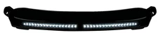 Custom Dynamics LED Windshield Trim Lights Black Smoke #CD-RG-CV-W-B