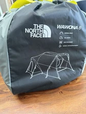 The North Face Wawona 8 Car Camping Beach 8-Person 3 Season Tent - Agave Green