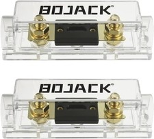 ANL Fuse Holder with 70 Amp Fuses for 0 2 4 8 Gauge AWG - Pack of 2