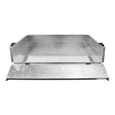 Cargo Box Aluminum Utility Bed for Golf Cart E Z GO, Yamaha, Club Car New