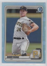 2020 Bowman Draft Chrome Sky Blue Refractor Aaron Shortridge #BD-101 x9h