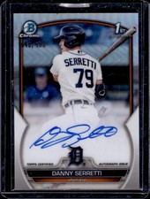 Danny Serretti 2023 Bowman Chrome #CPA-DSI Refractor /499 Refractor